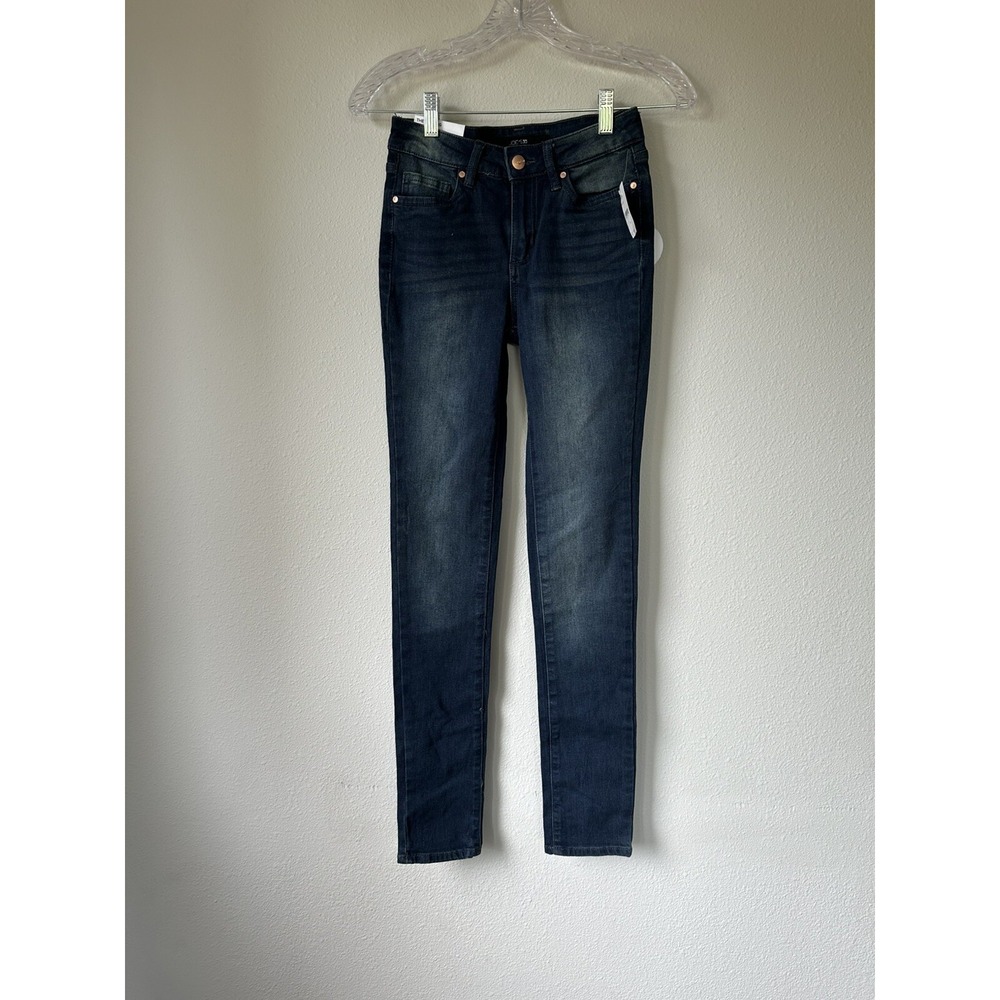 New Joe's Jeans Girl's Ultra Slim Fit Jegging Dark Wash Skinny Jeans Size 16 - Picture 1 of 9